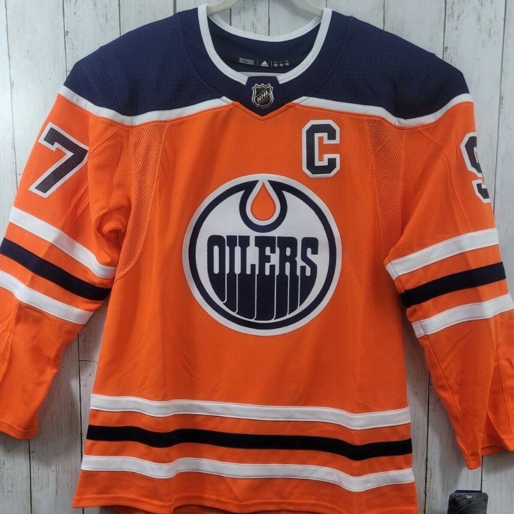 ADIDAS CONNOR McDAVID EDMONTON OILERS NHL JERSEY